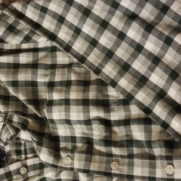 Long Sleeve Button Down with Front Pocket - Picture 3 of 4